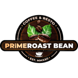 Primeroast Bean Coffee And Resto Brand Kit And Logos