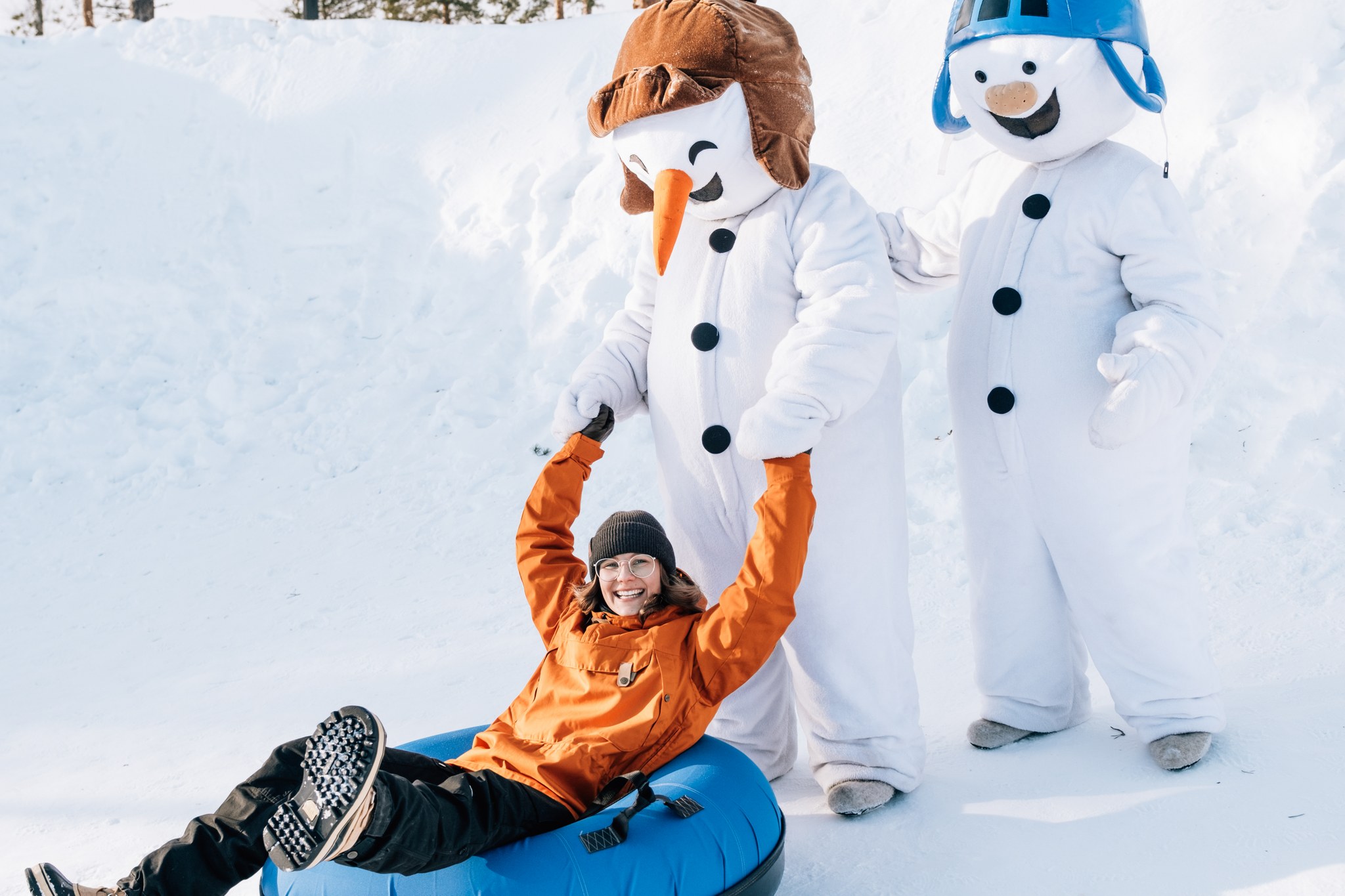 Snowman World Brand Kit And Logos