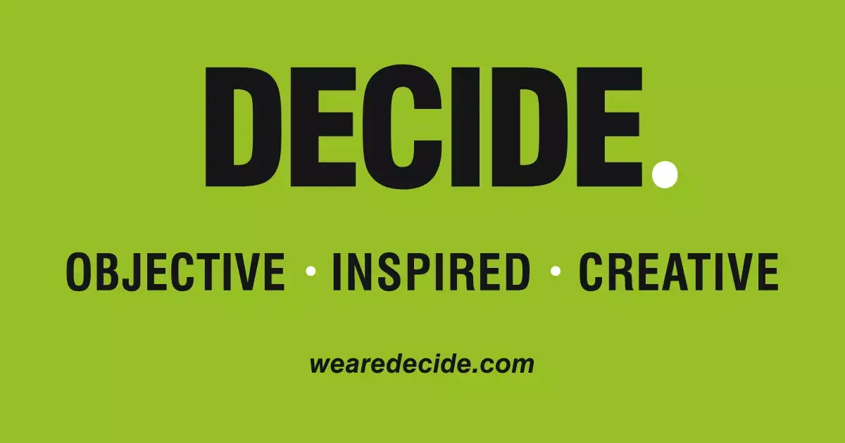 We Are DECIDE Brand Kit And Logos