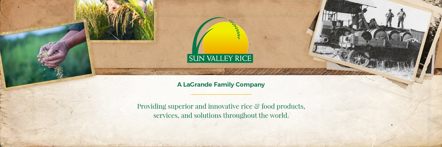 Sun Valley Rice Brand Kit And Logos