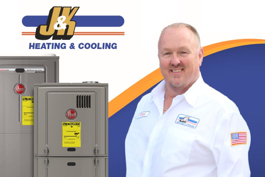 J&K Heating And Cooling Brand Kit And Logos