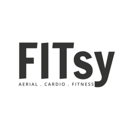 FITsy - Aerial, Cardio And Fitness And Now Fitness School Brand Kit And Logos