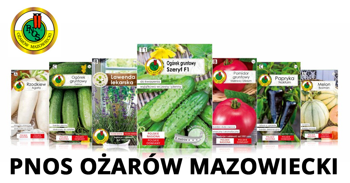 Polskie Nasiona, Polskie Odmiany - PNOS Ożarów Mazowiecki Brand Kit And Logos