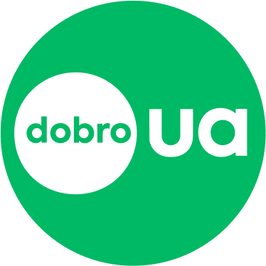 Dobro.ua - допомога Україні Brand Kit And Logos