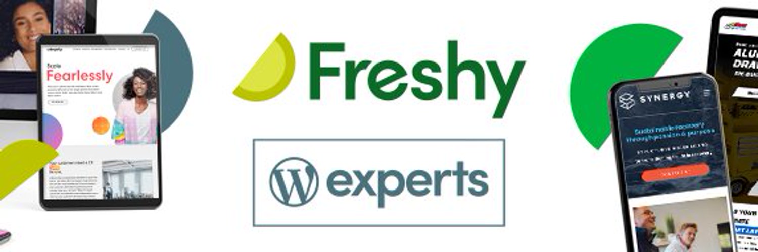 Freshy — Beautiful WordPress Web Design Brand Kit And Logos