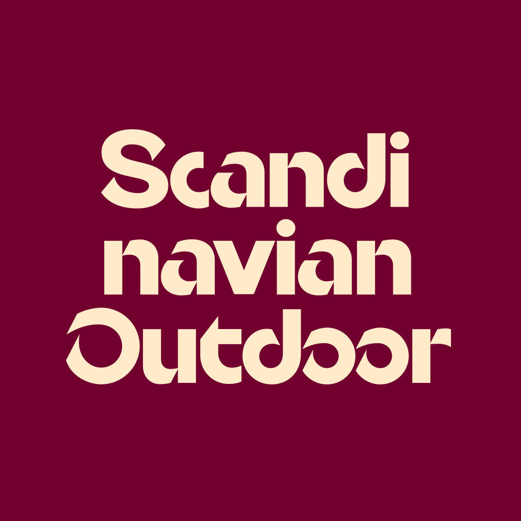 Scandinavian Outdoor Brand Kit And Logos