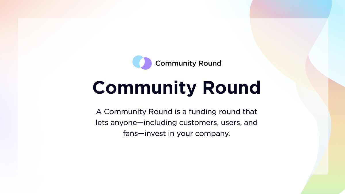 Community Round By Wefunder Brand Kit And Logos