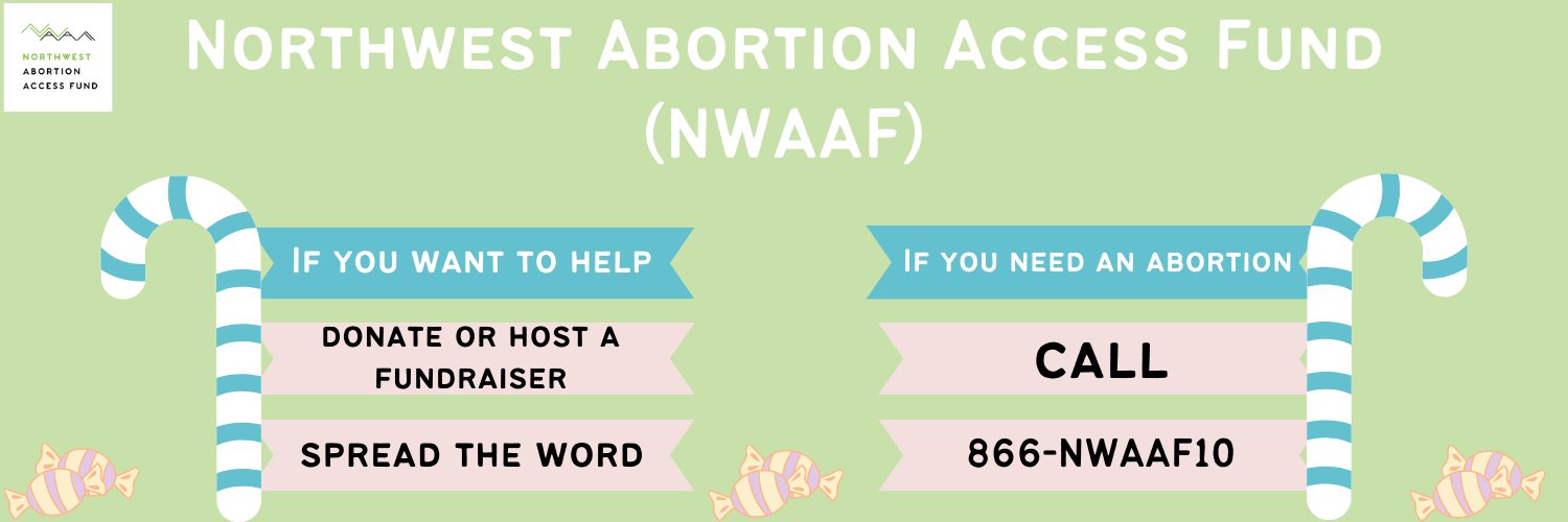 Northwest Abortion Access Fund (NWAAF) Brand Kit And Logos