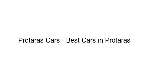 Protaras Cars Brand Kit And Logos