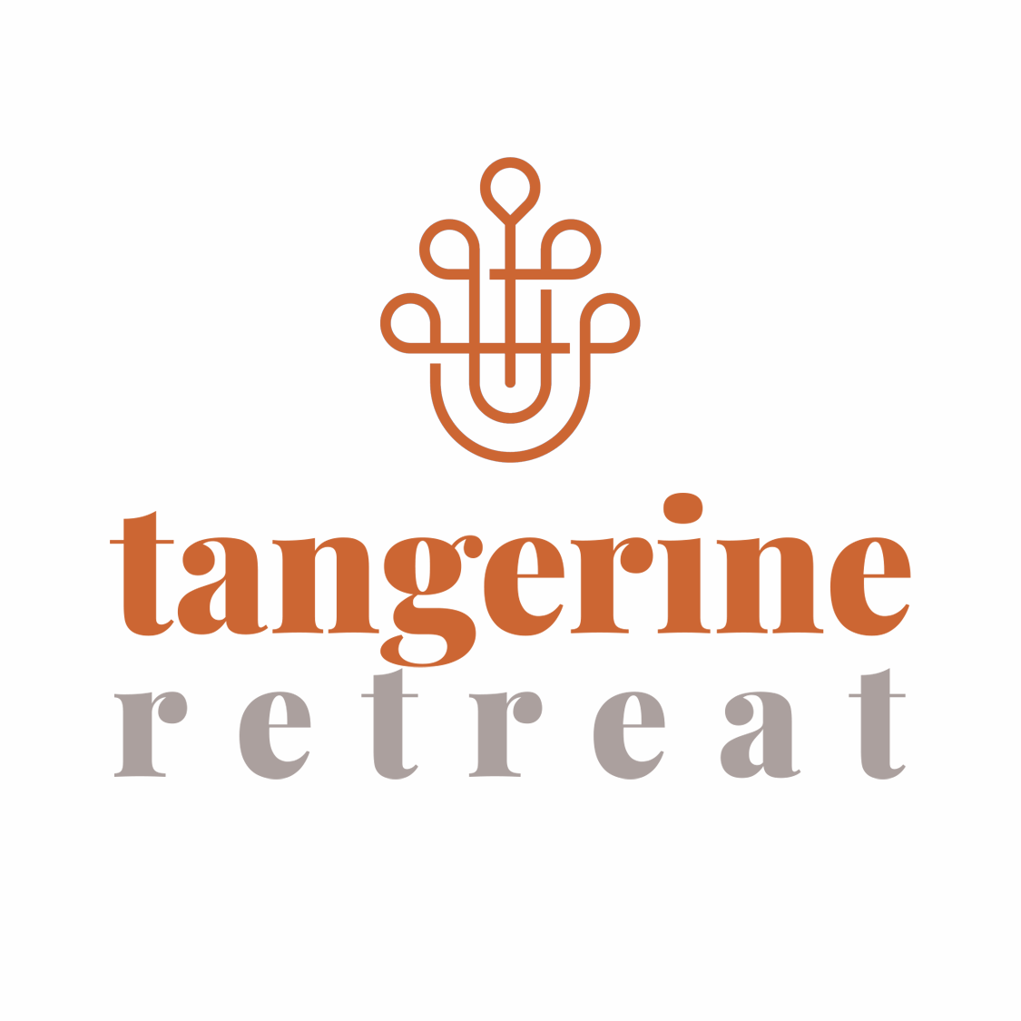 Tangerine Retreat Brand Kit And Logos