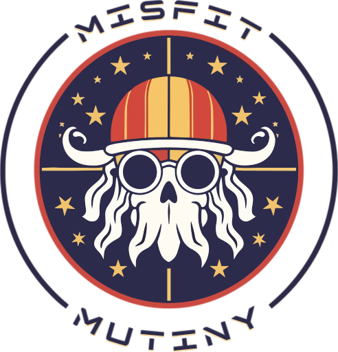 Misfit Mutiny Brand Kit And Logos