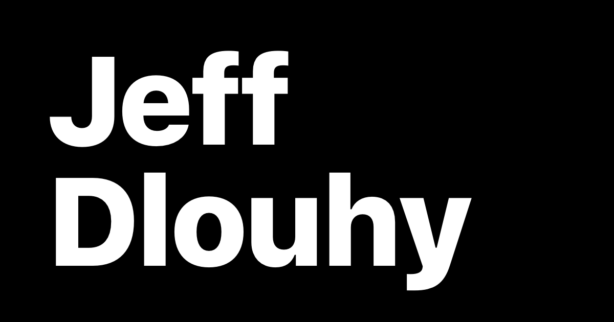 Jeff Dlouhy Brand Kit And Logos