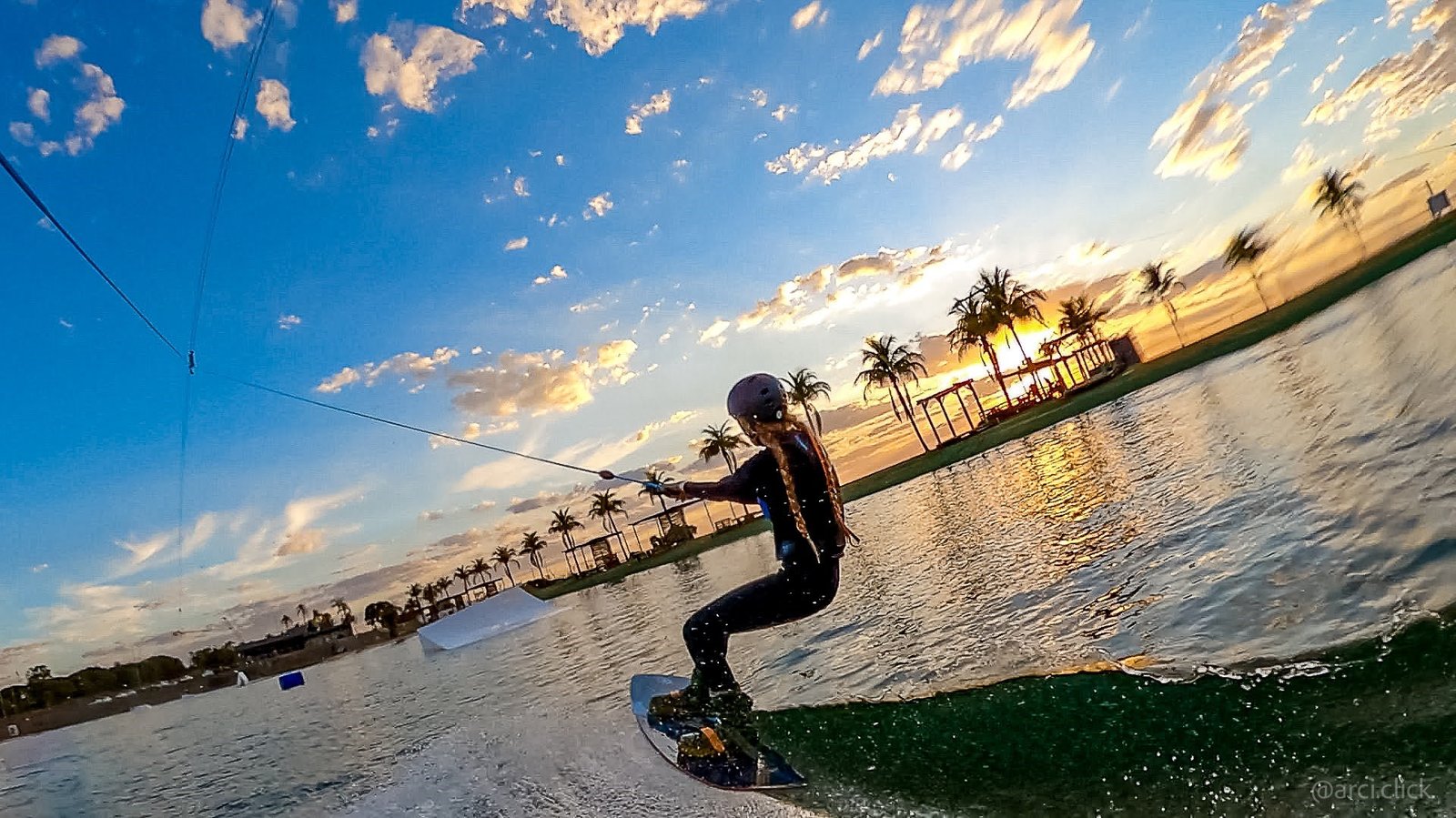 Sunset Wake Park Brand Kit And Logos