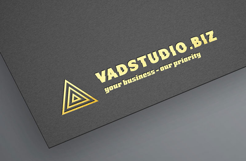 VADSTUDIO - Your Business - Is Our Priority Brand Kit And Logos