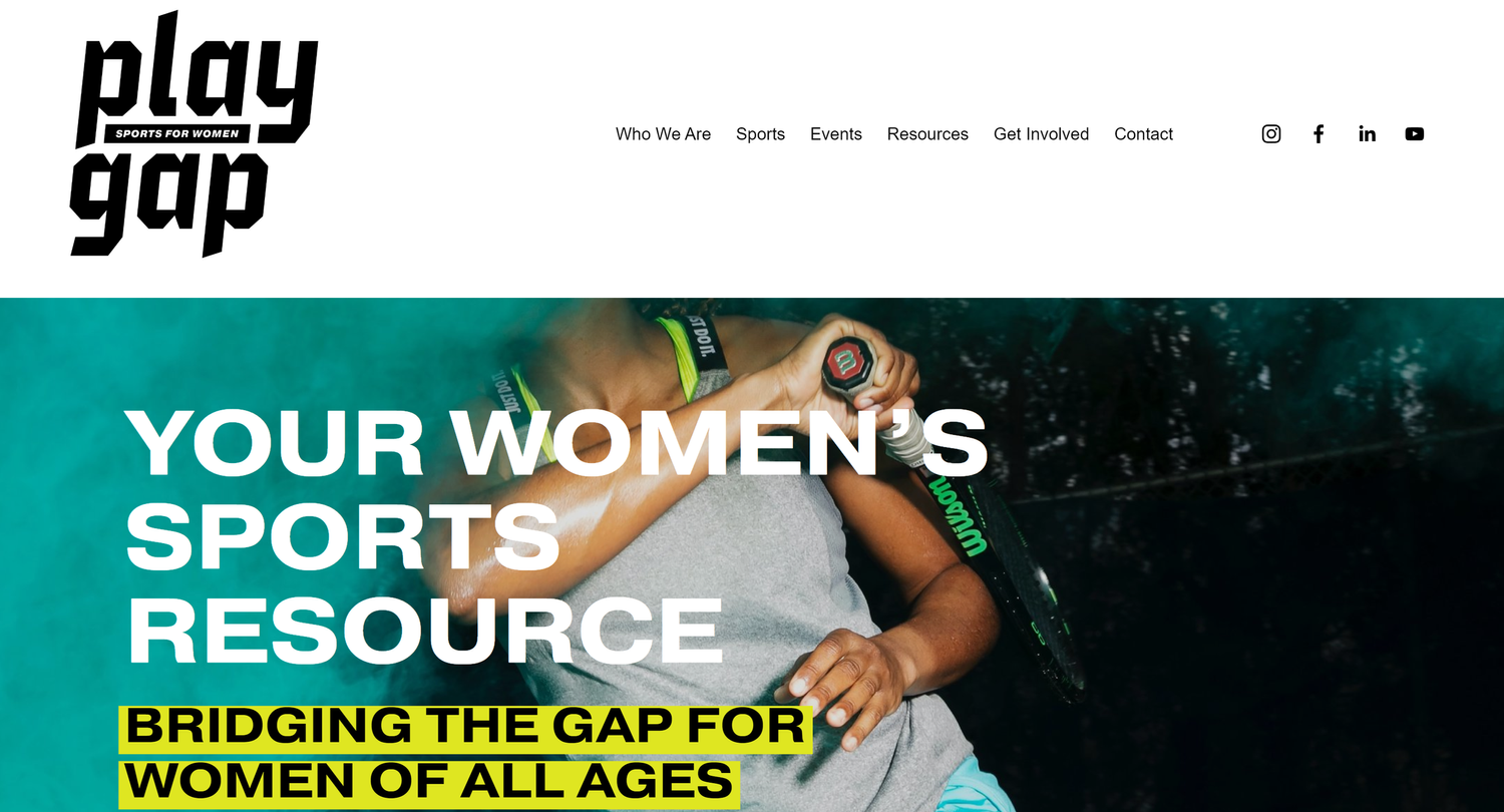 Play Gap Sports For Women Brand Kit And Logos