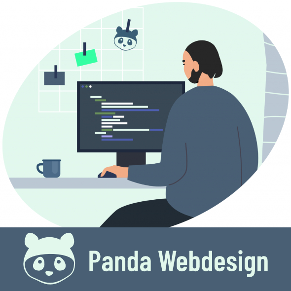 Panda Webdesign Brand Kit And Logos