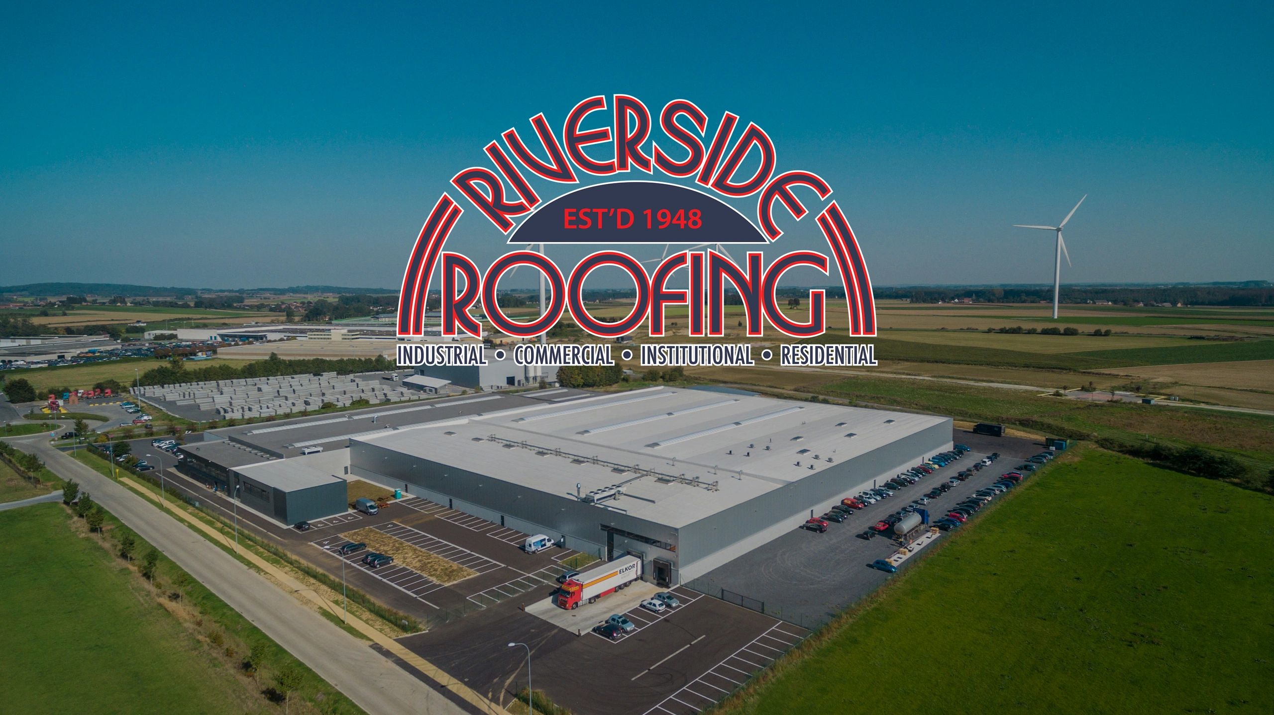 Riverside Roofing Inc Brand Kit And Logos