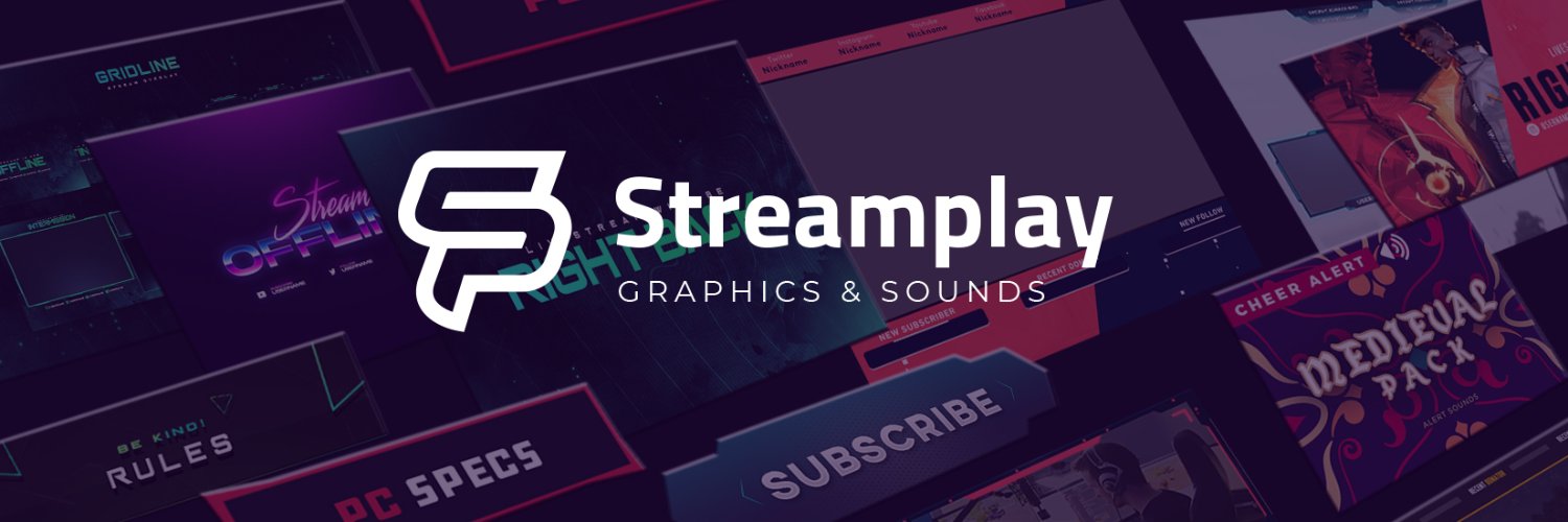 Streamplay Graphics Brand Kit And Logos