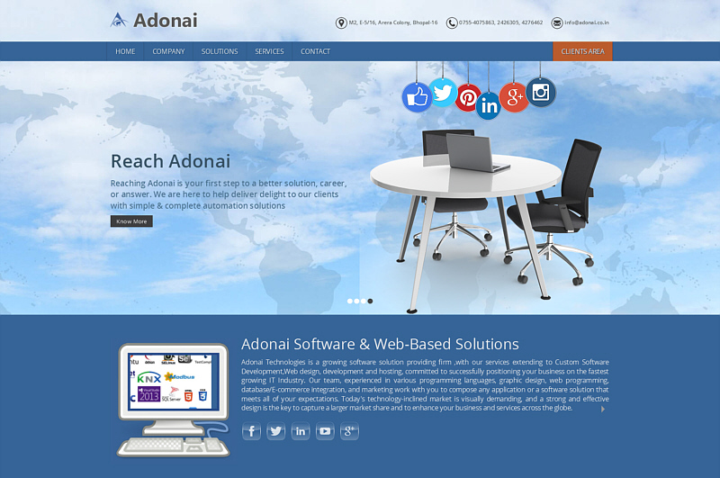 Adonai Softwares - Software, Website, Mobile App Development Brand Kit And Logos