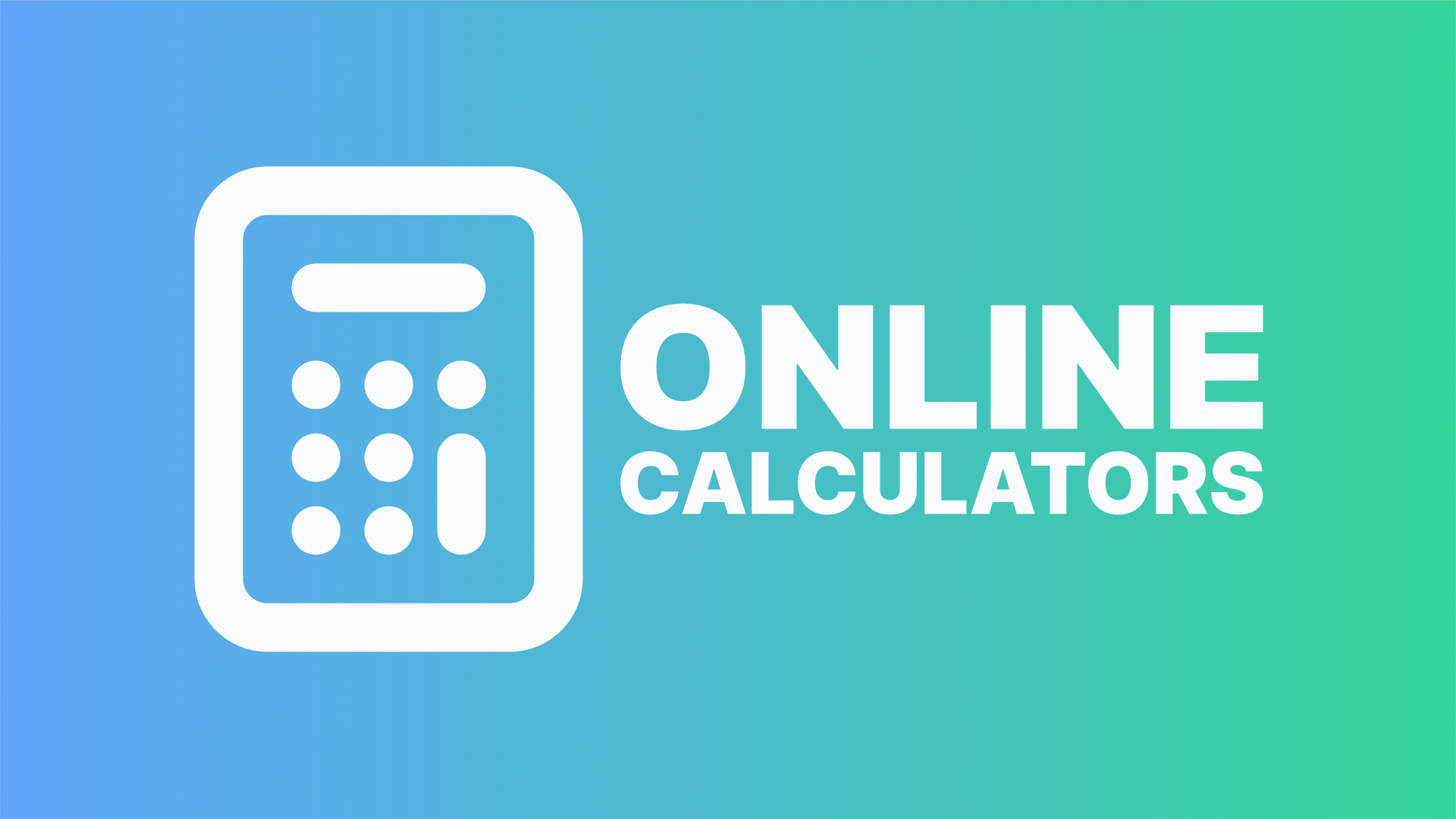 Online Calculators Brand Kit And Logos