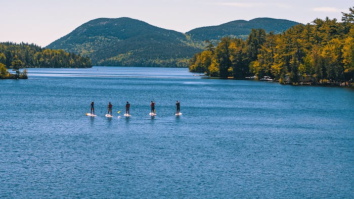 Acadia Stand Up Paddle Boarding Brand Kit And Logos